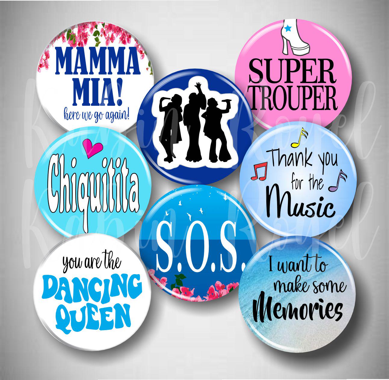 MYSOMY Mamma Musical Inspired Gift Mamma Broadway Musical Tote Bag The Dancing Queen Borsa da viaggio Donna & The Dynamos Fan Gift, Borsa Aalwaysmama, 13.7inch*15inch