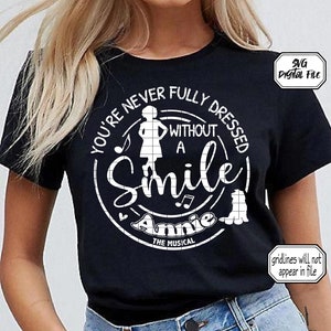 Annie SVG / bestand knippen / Broadway-musicals / muziektheater / Broadway-cadeaus / Broadway SVG / musicals SVG / alleen persoonlijk gebruik