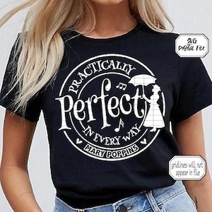 Mary SVG, gesneden bestand, Broadway-musicals, muziektheater, Broadway-cadeaus, Poppins, geschenken, theater-SVG, vrijwel perfect
