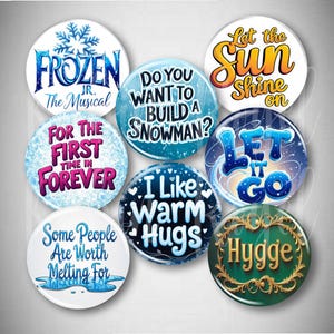 Frozen the Musical Stickers - Etsy