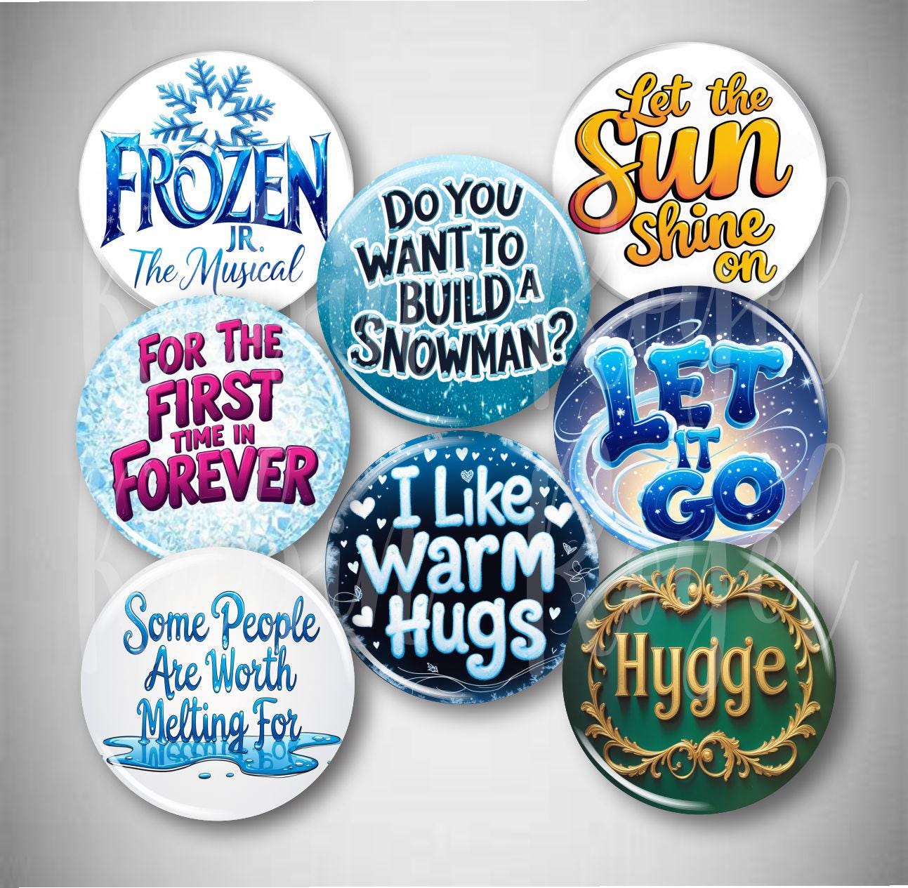 Frozen the Musical Stickers - Etsy