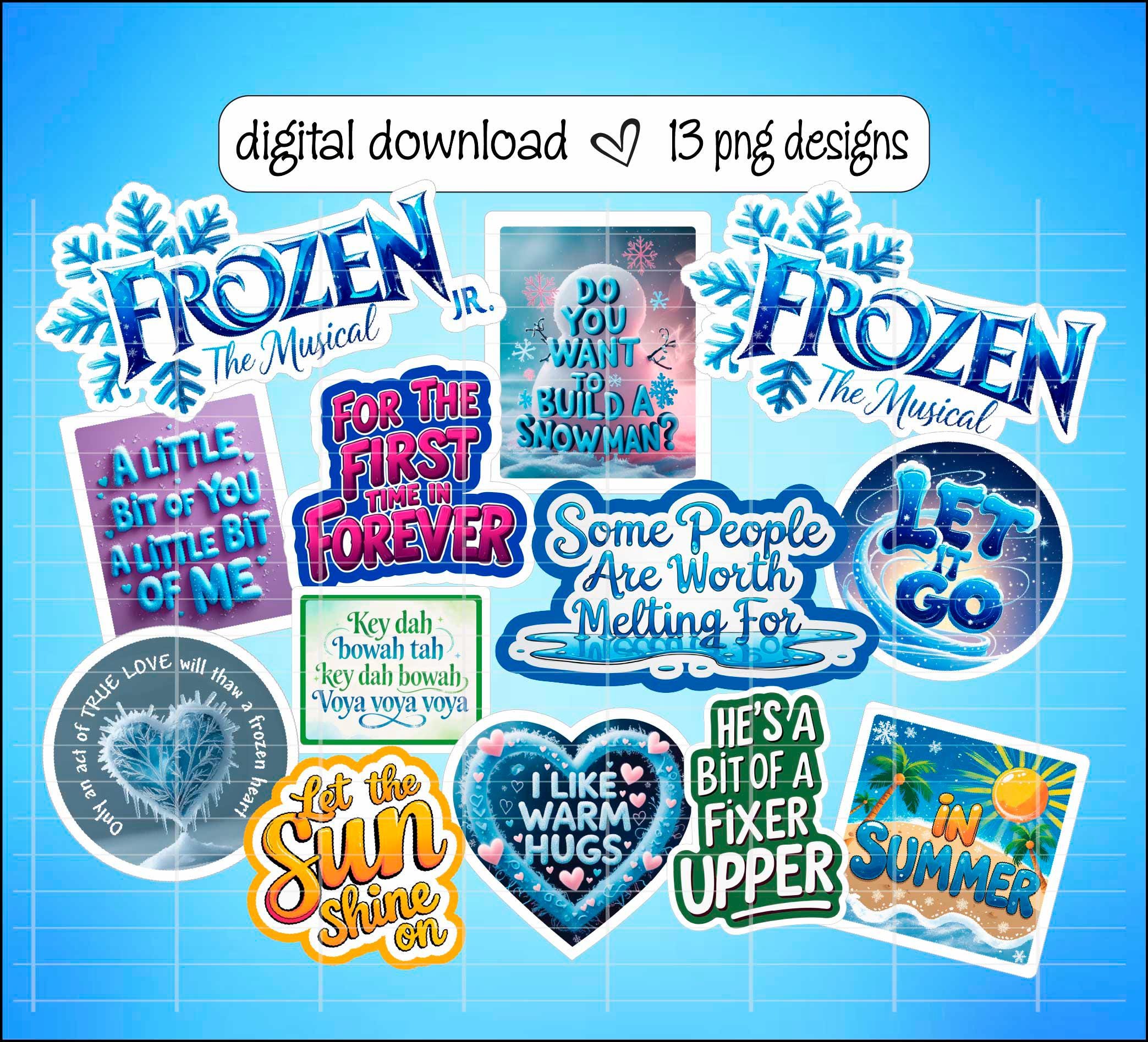Frozen Broadway Pin - Etsy