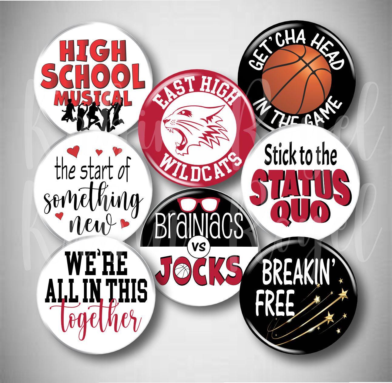 High School Musical Pin Badge - Etsy
