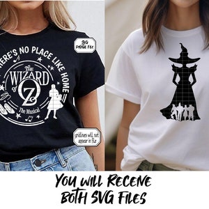 Muziektheater, The Wizard of Oz, gesneden SVG-bestanden, Broadway-musicals, The Wizard of Oz svg, Broadway-cadeaus / Alleen persoonlijk gebruik