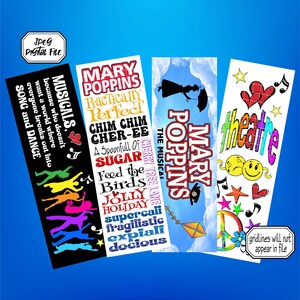 Mary, bladwijzer, cadeau, musical, Broadway-bladwijzer, Broadway-musicals, muziektheater, Broadway-cadeaus, theater, metrokunst, digitaal