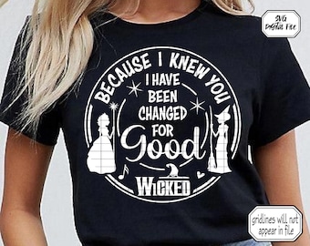 Wicked SVG / Cut File / Broadway Musicals / Musical Theatre/ Broadway Gifts / Broadway SVG / Musicals SVG / Wicked Decor/ Personal Use Only