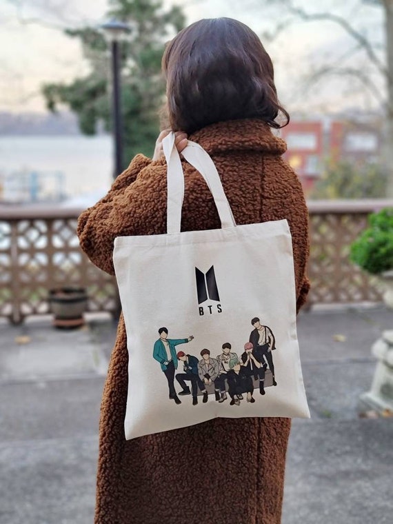 BTS Tote Bag, BTS Merch, BTS tote, Bts bag, kpop tote bag, Life