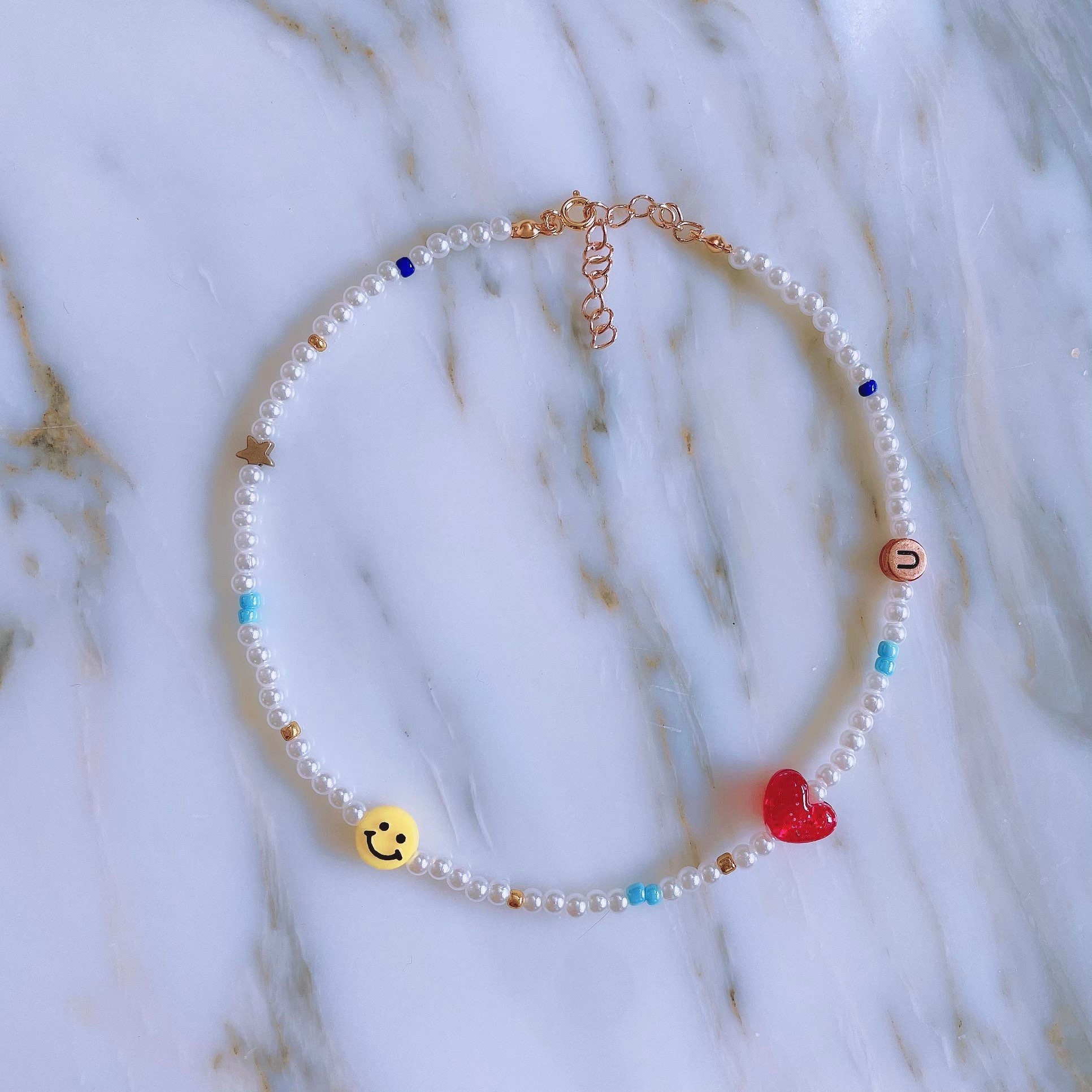 Happy Go Lucky, Smile Hobicore Pearl Necklace