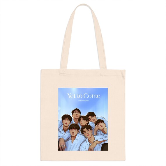 BTS Jungkook Tote Bag Dynamite BTS Army Tote Bag K-pop 