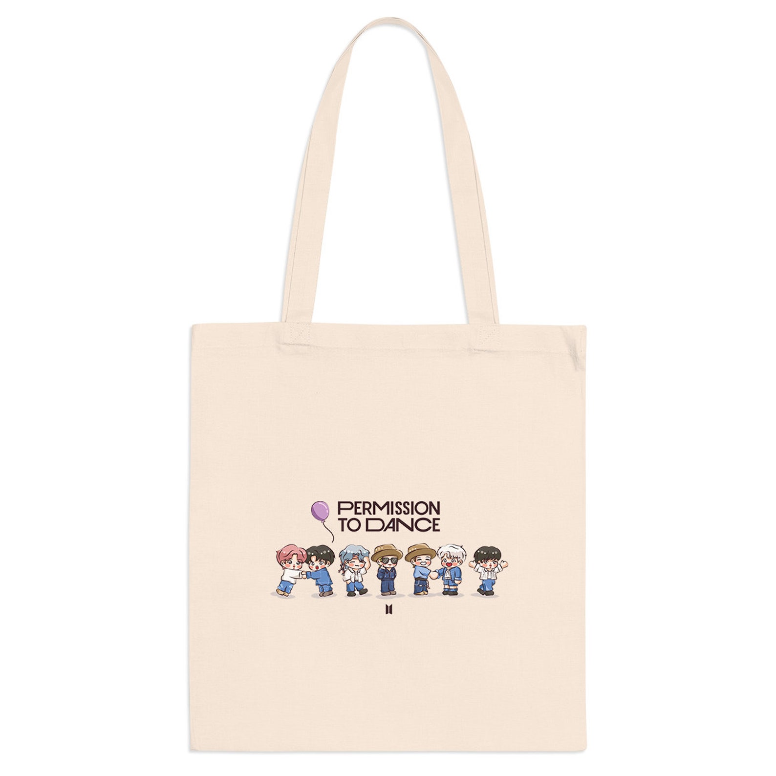 BTS Tote Bag Permission to Dance BTS Army Tote Bag Kpop Etsy Ireland