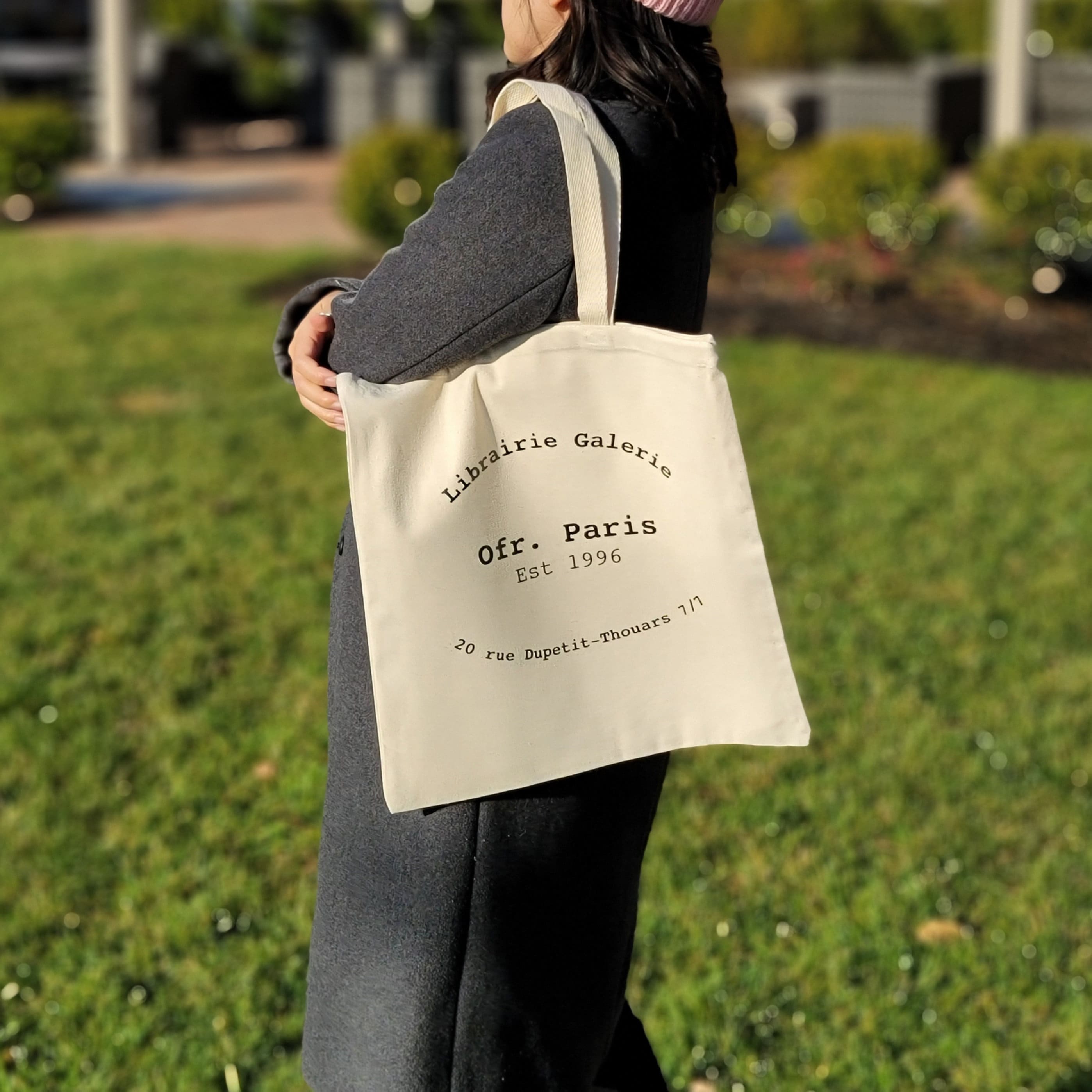 Custom Tote Bag, Model Rue de Paris