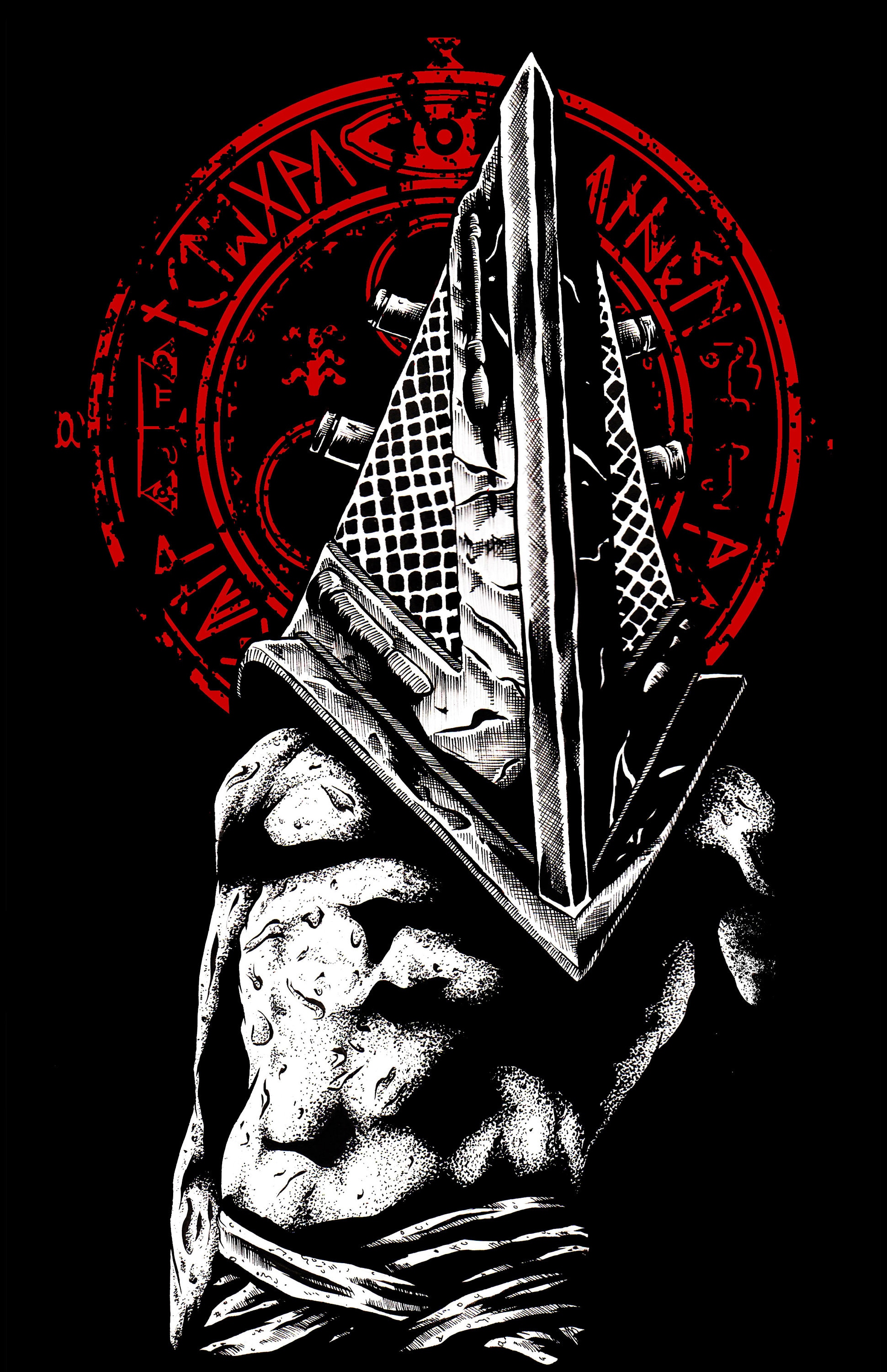 Silent Hill Pyramid Head Poster Print 