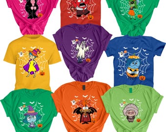 Inside Out Characters T-Shirt: Funny Spooky Halloween Costume