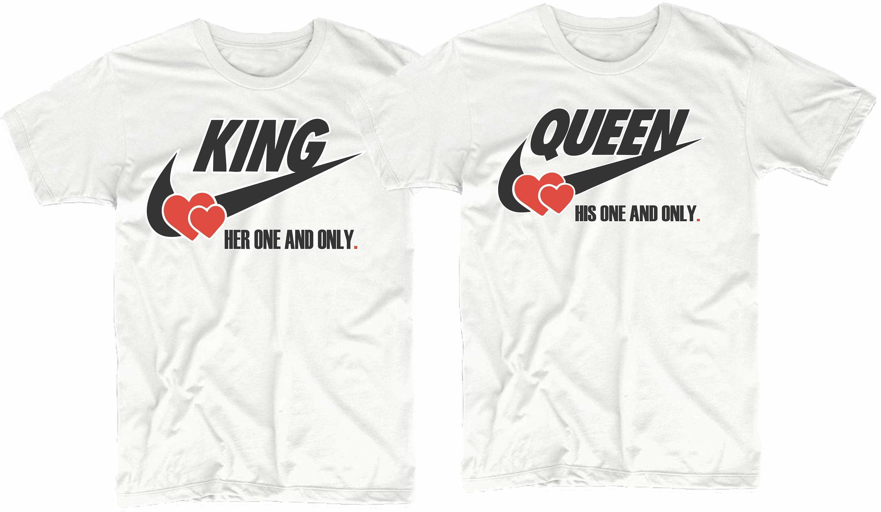 Formode Isse Uretfærdighed King and Queen Shirts - Etsy