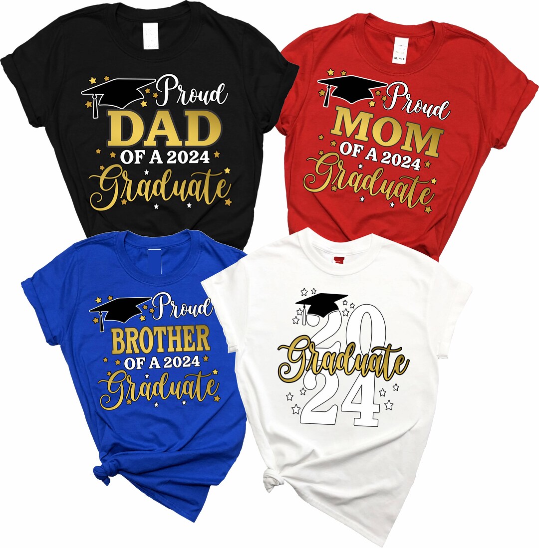 Graduation, Class of 2025 Shirt, Family Proud Parent MOM DAD Graduation