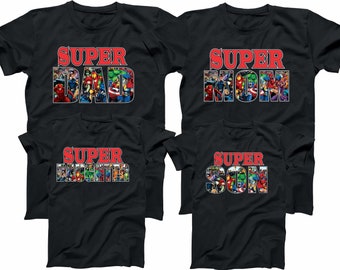 superhero shirts