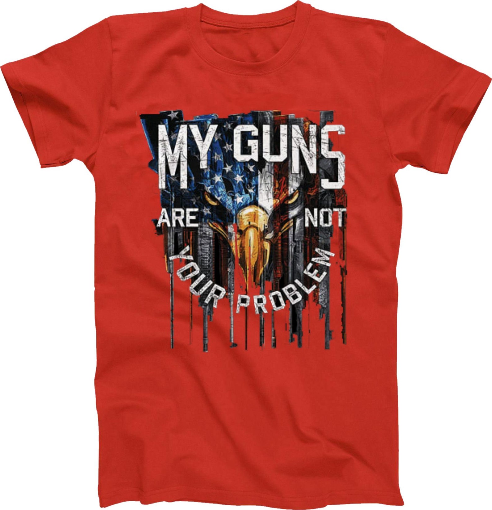 My Guns Are Not Your Problem Short Sleeve Tshirt /halloween Etsy UK