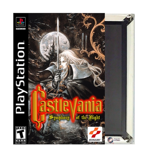 Castlevania Symphony of the Night Ps1 Etsy