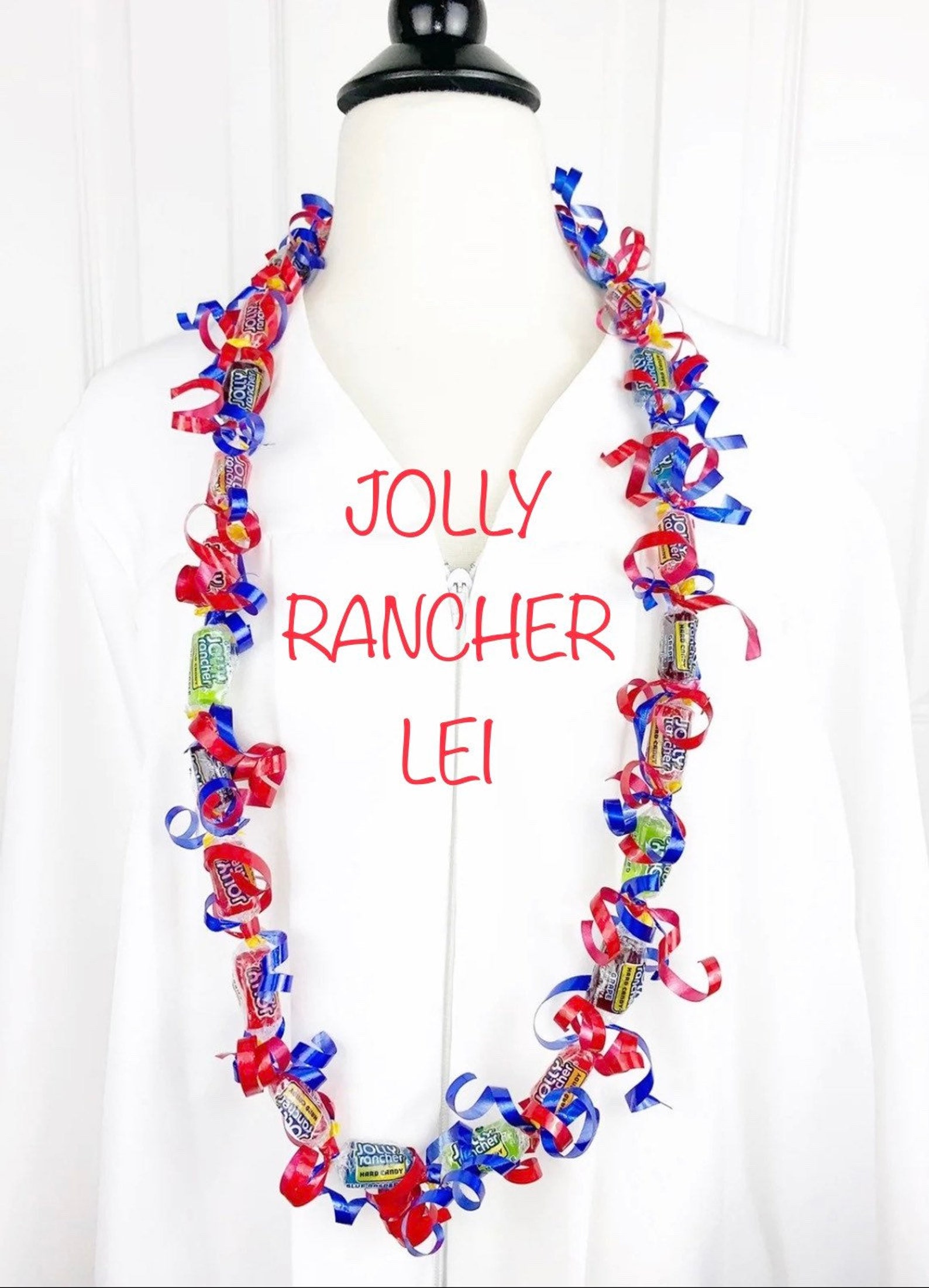CANDY LEI Graduation Lei Jolly Rancher Etsy
