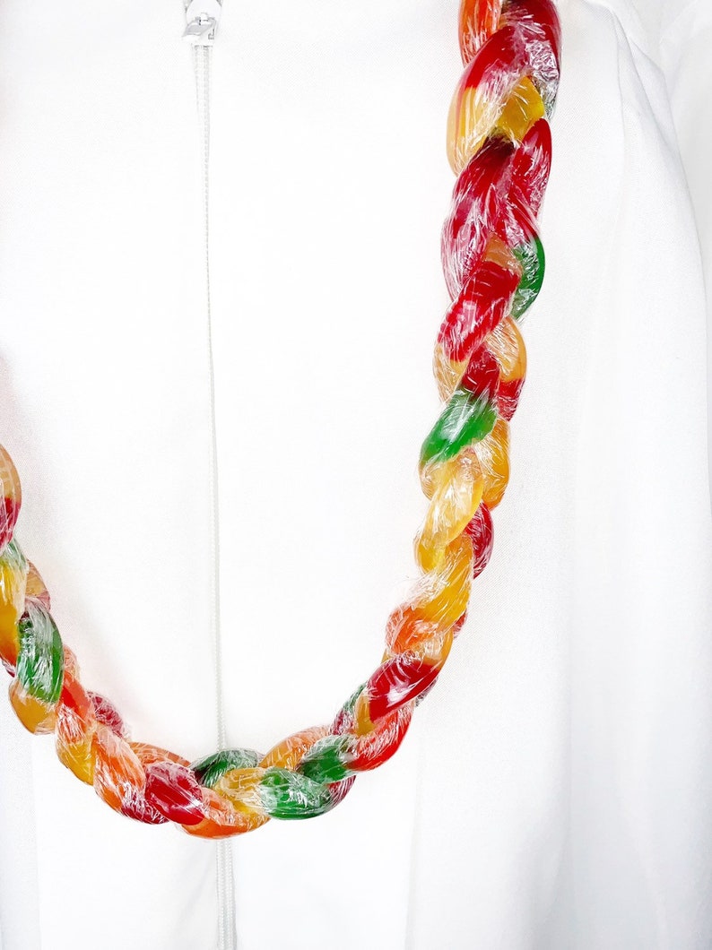 CANDY LEI Graduation Lei Gummy Worms Etsy