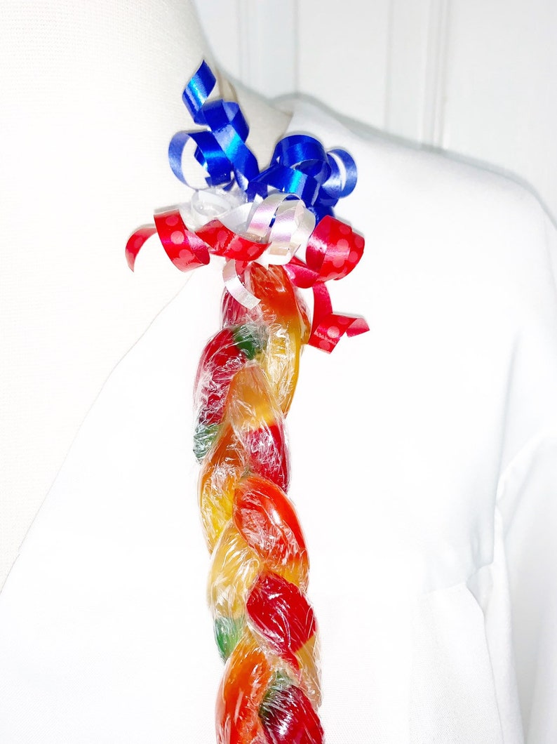 CANDY LEI Graduation Lei Gummy Worms Etsy