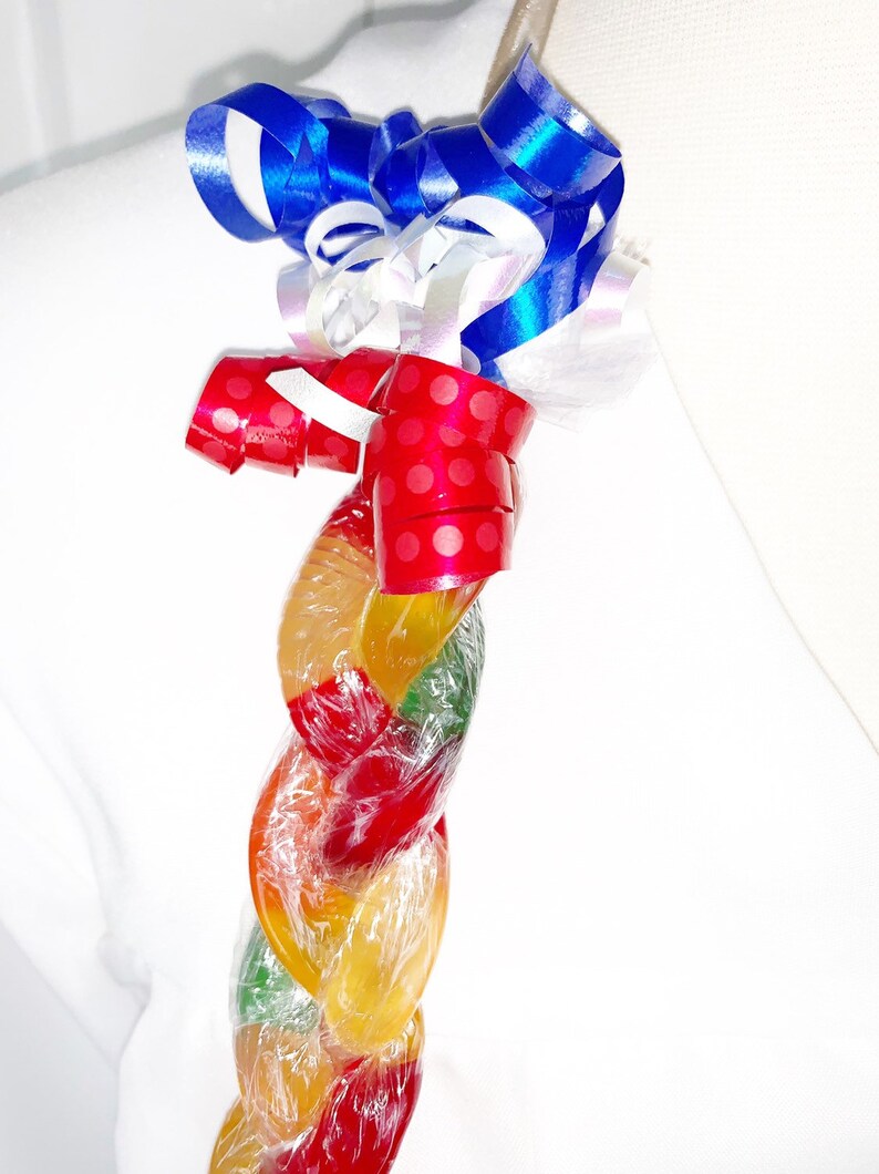 CANDY LEI Graduation Lei Gummy Worms Etsy