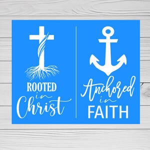 Christian Reusable Adhesive Silkscreen Stencil | Bible Verse | Motivational Stencil | Wood chalk painting | Inspirational Sign