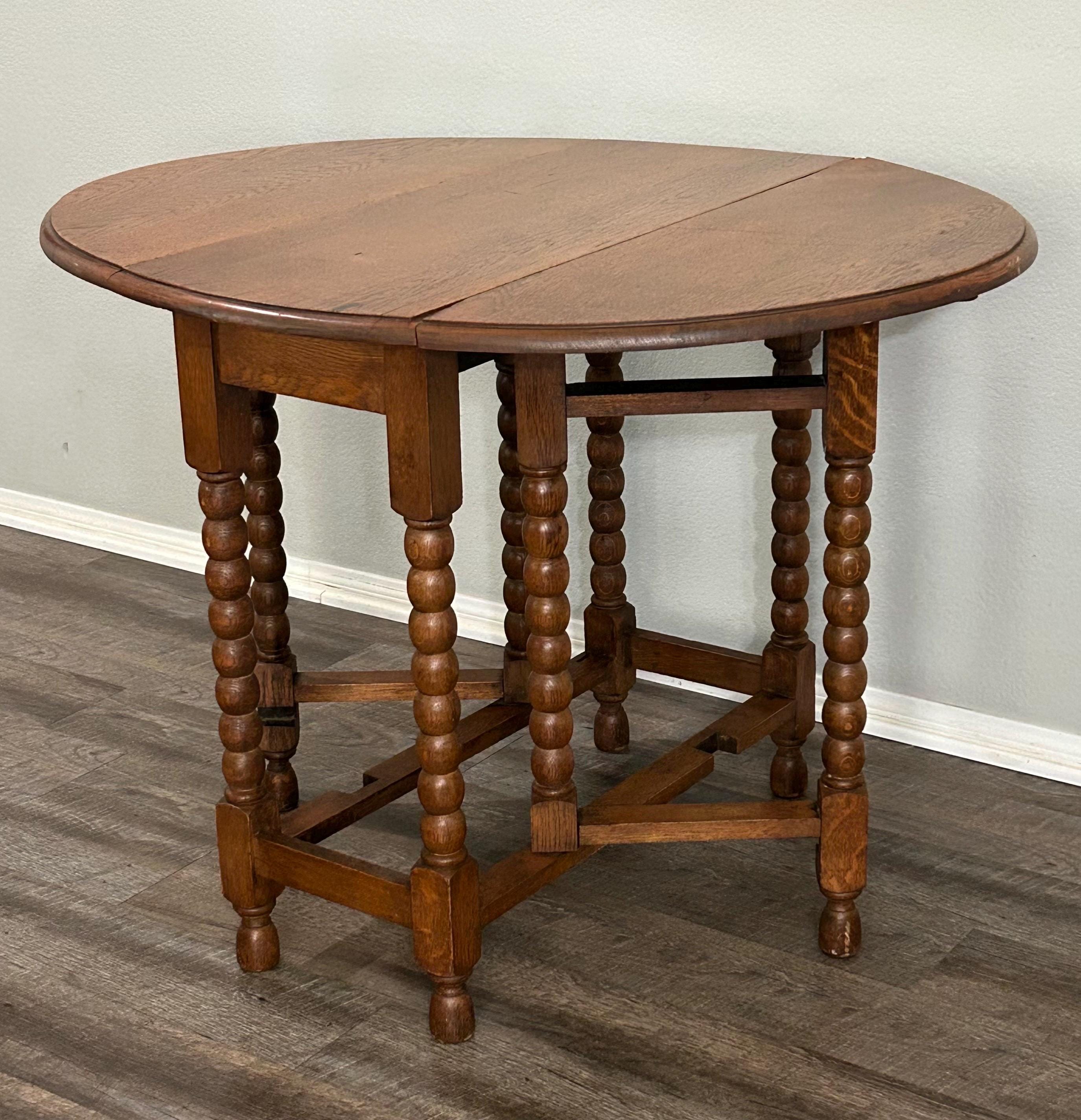 Vintage drop leaf side table - Etsy 日本