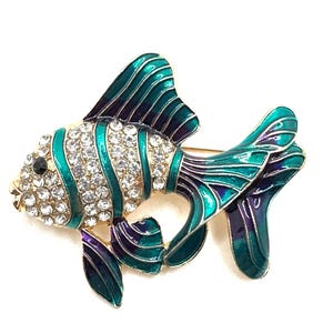 Tropical Fish Brooch