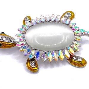 Opal Turtle Brooch/necklace Pendant