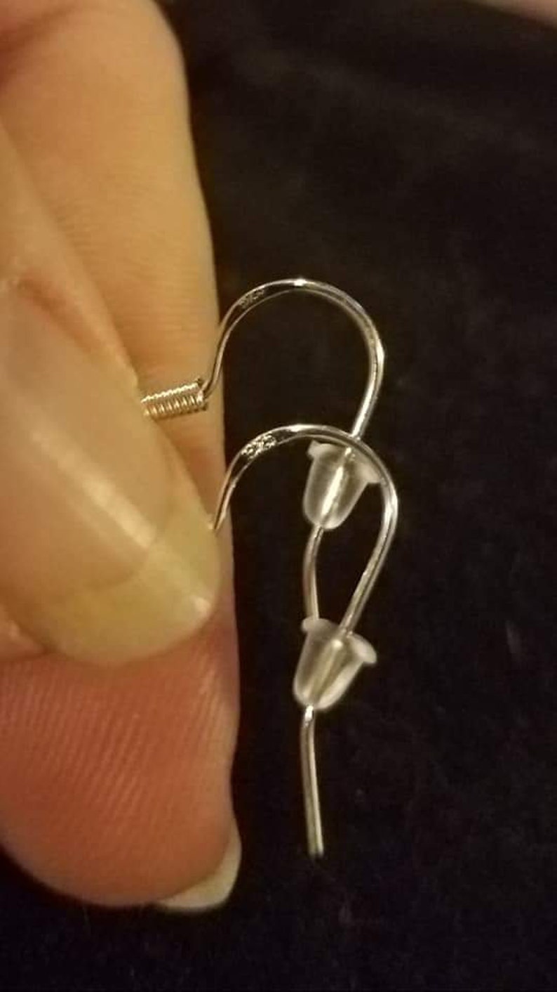 Silver .925 Handmade Hamsa and Evil Eye Dangle Earrings