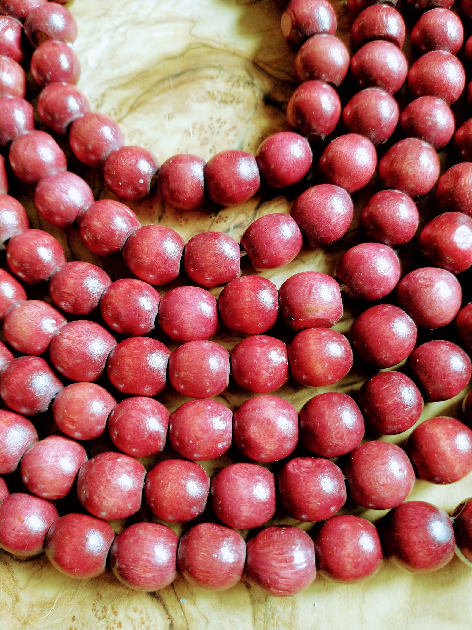 Vintage madera Navidad guirnalda / guirnalda de madera / | Etsy