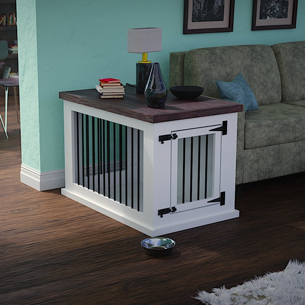 Triple Dog Crate Etsy