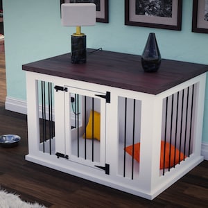 Large Dog Crate Plans - Front Door (43.5" L x 31.5" W x 30" H) - Digital Download