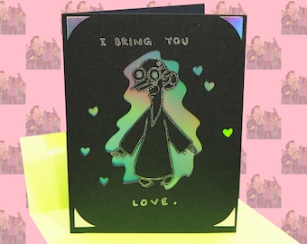 I Bring You Love Holographic Card [Valentine's Day & Anniversary]