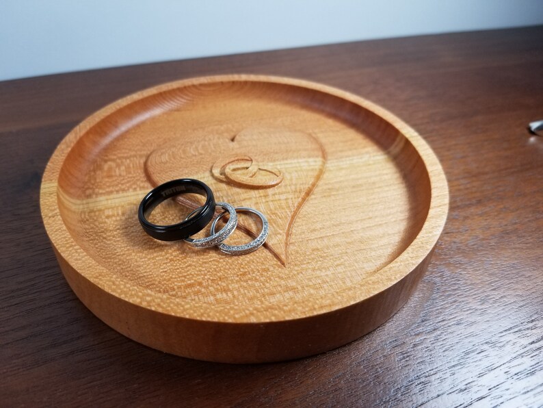 Wedding Ring Tray Jewelry Dish Etsy
