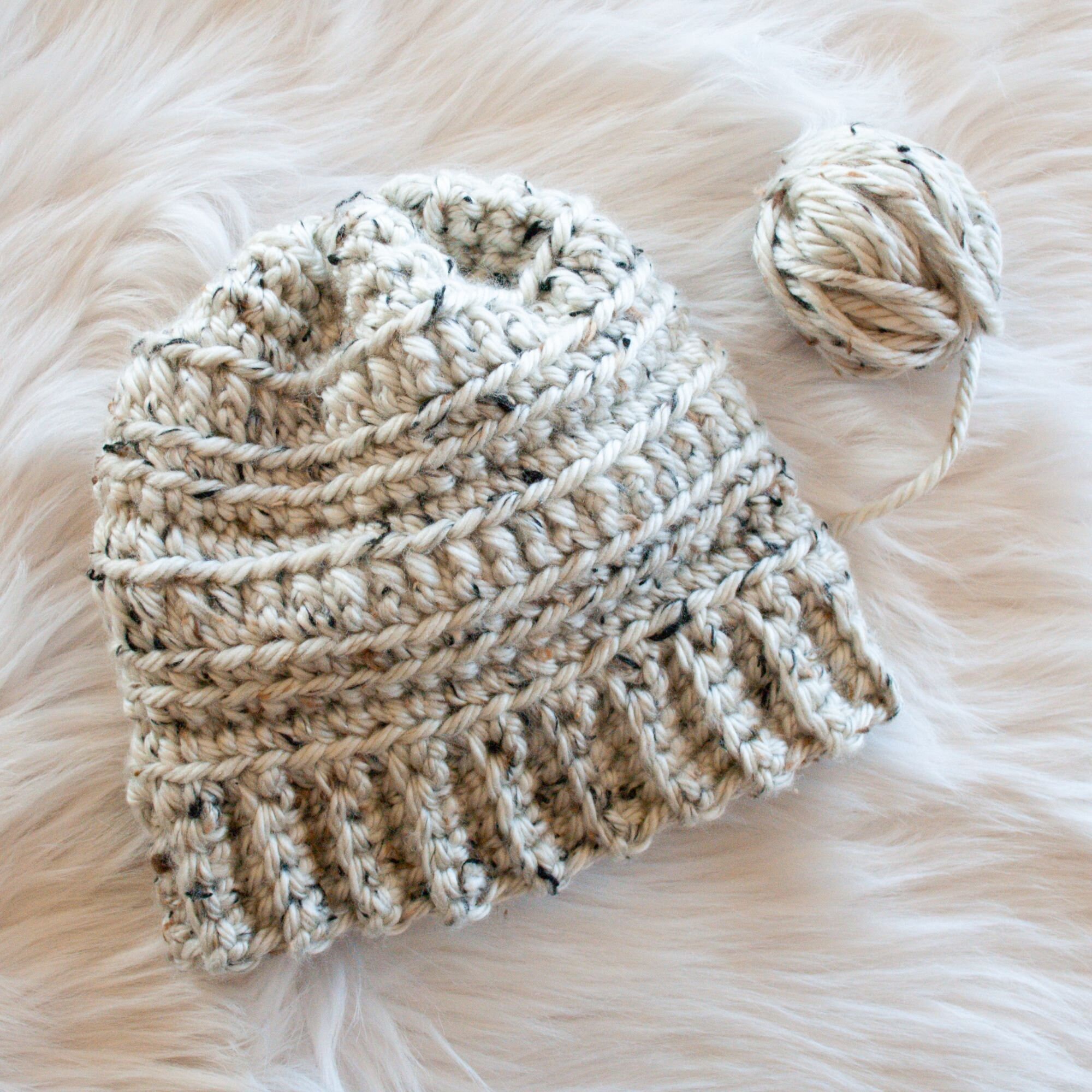 Super Bulky Crochet Hat Pattern, Quick Crochet Hat Pattern Gift for Her ...