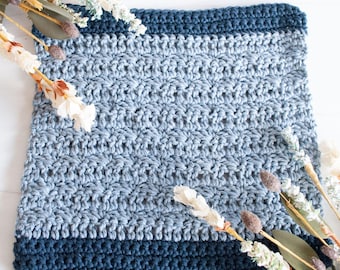 Marina Crochet Washcloth Pattern: Beginner Stitch (PDF Pattern)