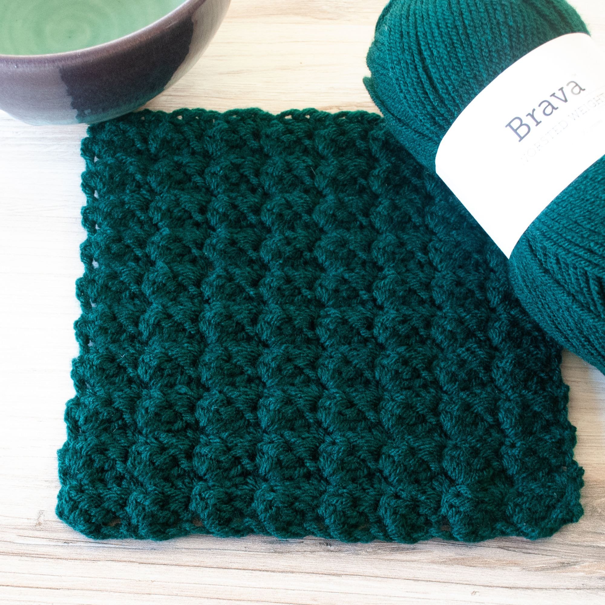 38 Crochet Square Patterns to Build Your Next Project 31 Crochet Sedge Stitch Square Pattern: Beginner-Friendly