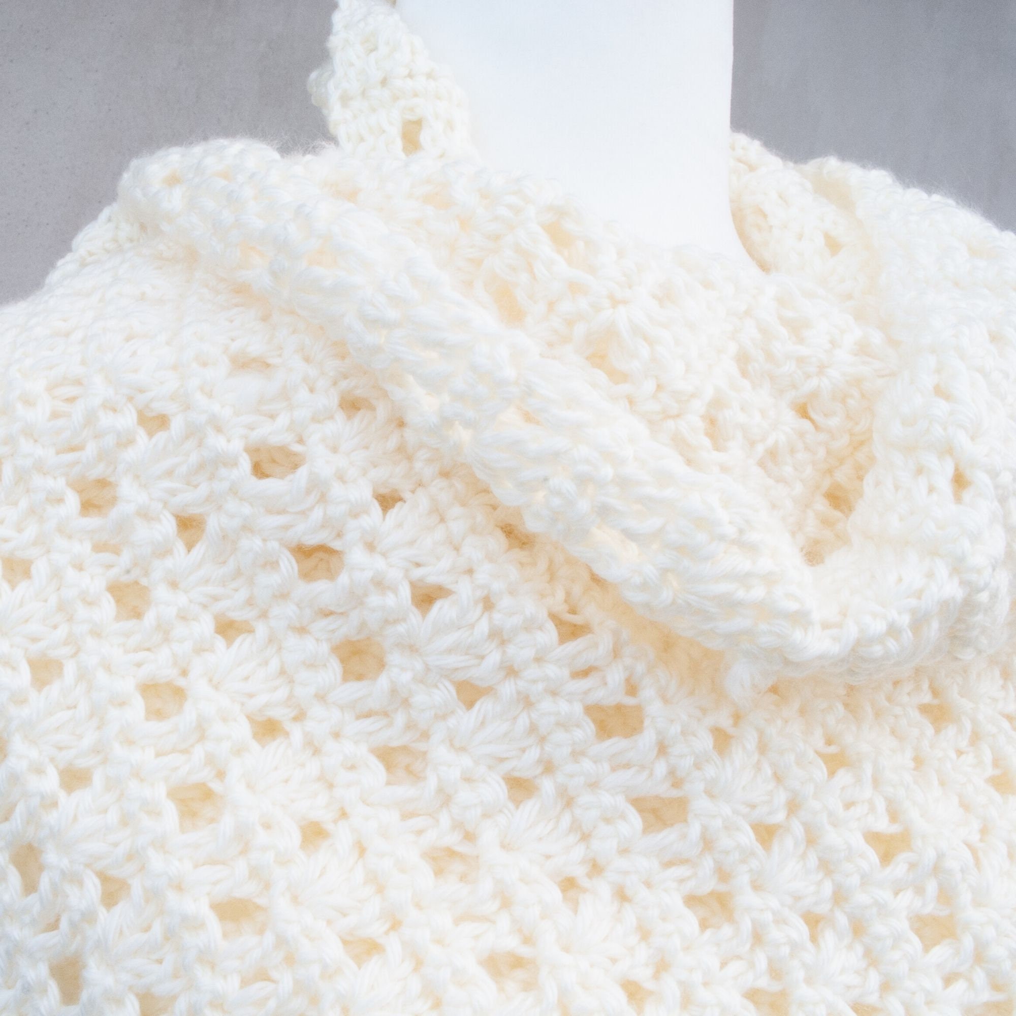 Easy Rectangular Crochet Shawl Pattern, Crochet Pdf Pattern Instant ...