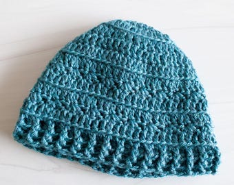 Crochet Beanie Pattern: The Brooke Beanie, Adult Size (PDF Pattern)