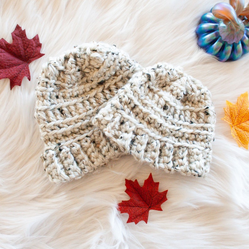 Super Bulky Crochet Hat Pattern, Quick Crochet Hat Pattern Gift for Her ...