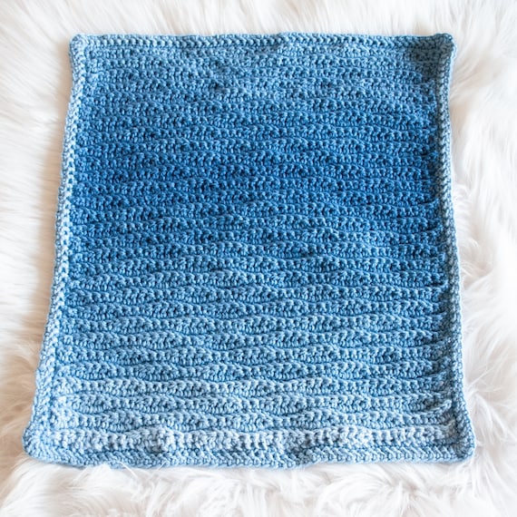 My Hobby Is Crochet: Fabian's Ombré Baby Blanket - Free Crochet Pattern