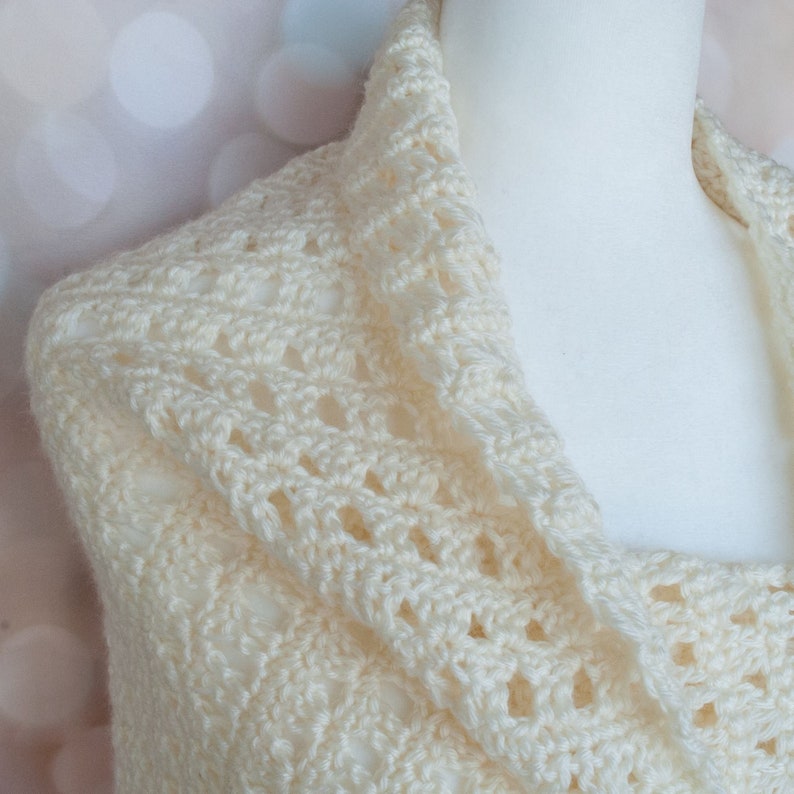 Easy Rectangular Crochet Shawl Pattern, Crochet Pdf Pattern Instant ...