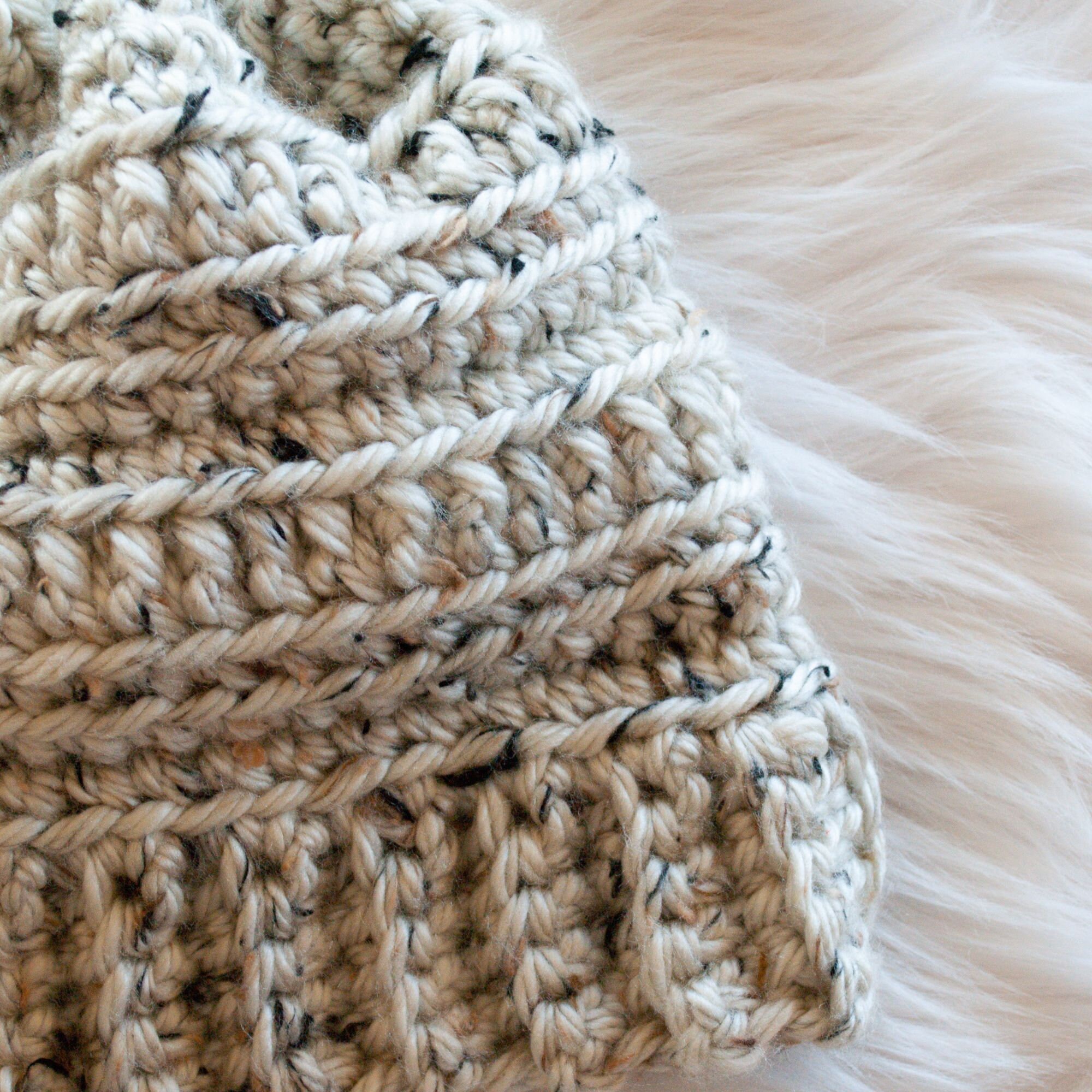 Super Bulky Crochet Hat Pattern, Quick Crochet Hat Pattern Gift for Her ...