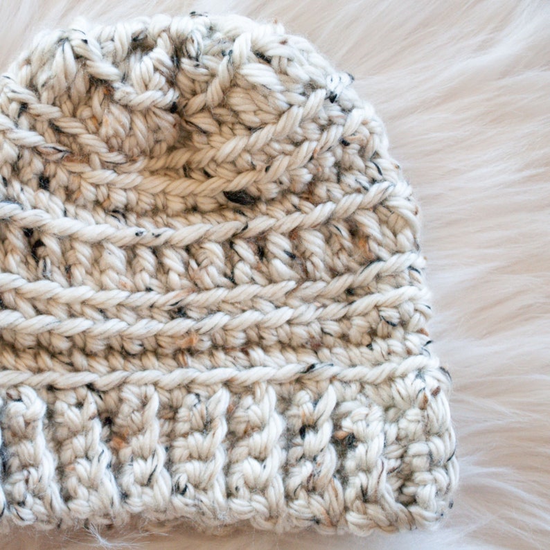 Super Bulky Crochet Hat Pattern, Quick Crochet Hat Pattern Gift for Her ...