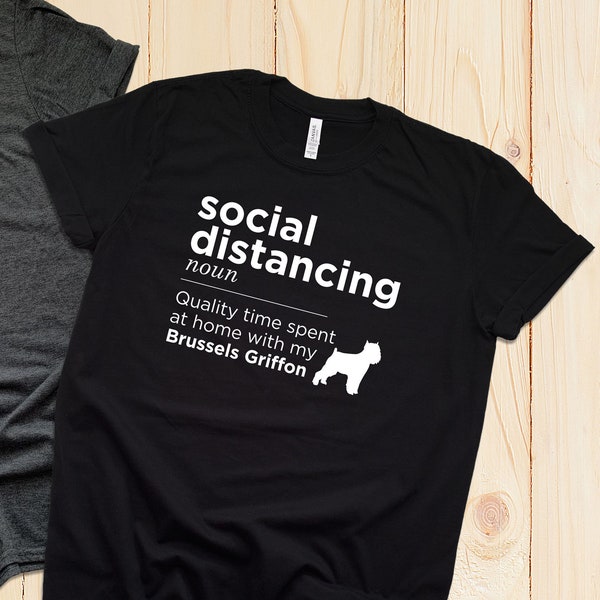 Brussels Griffon Griff Knitting T-Shirt