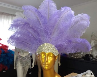 Carnival FEATHERS Carnival Crown Made in USA