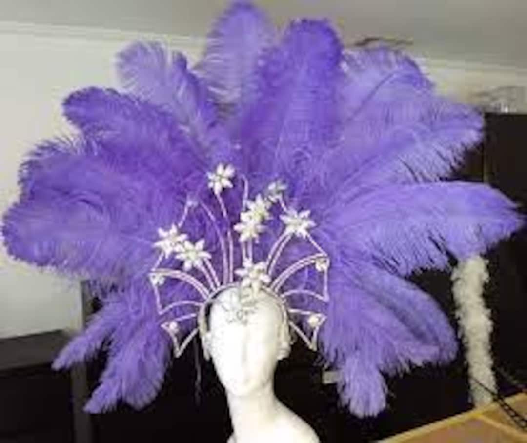 Carnival Large Samba Headdress Feather Piece Fantasy Fest Carnival ...