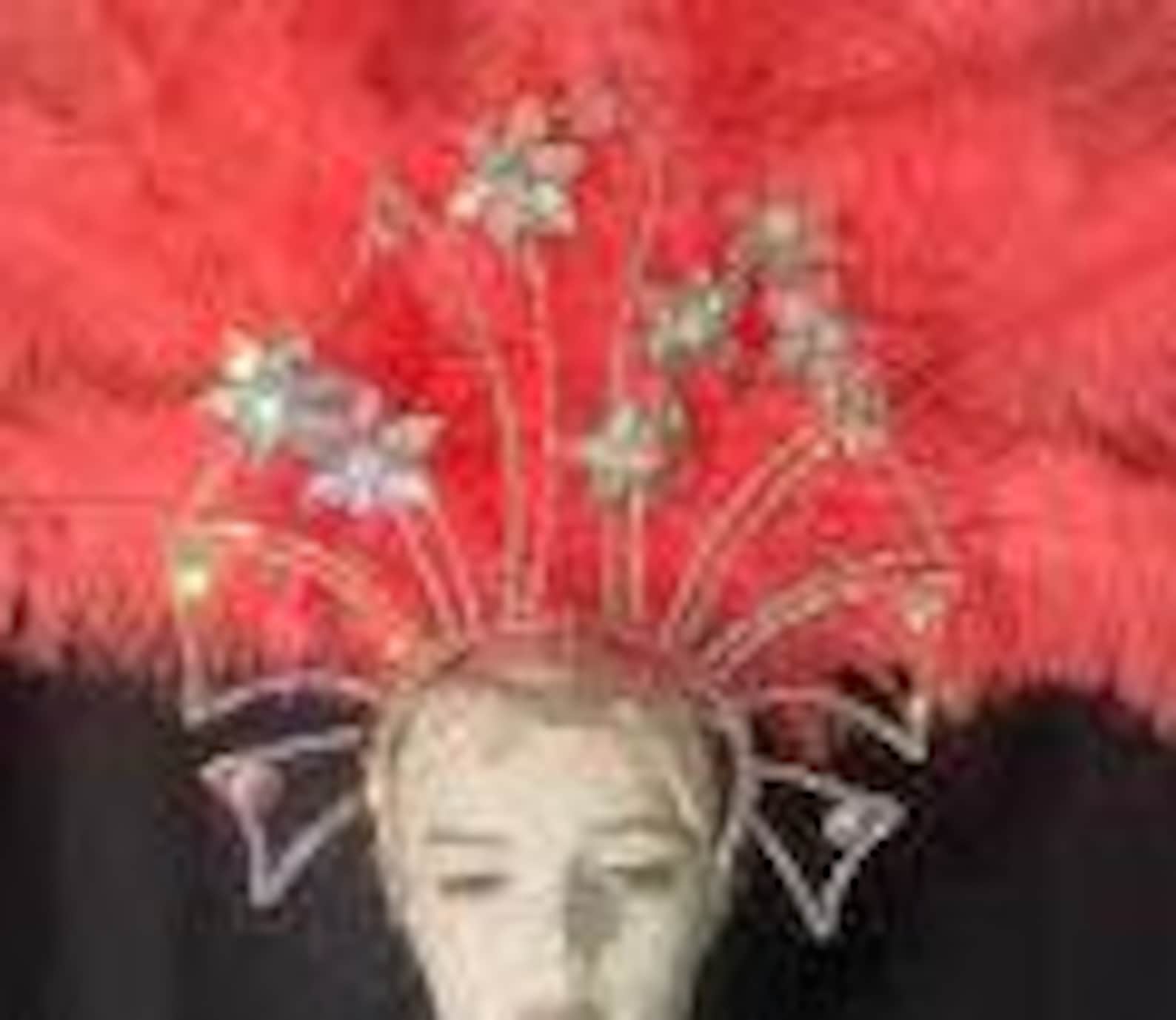 Carnival Large Samba Headdress Feather Piece Fantasy Fest Carnival ...